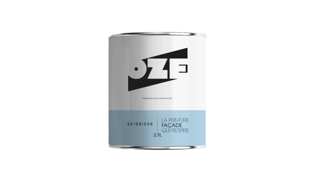 Pot de 2,5 L de La peinture façade qui respire OZE