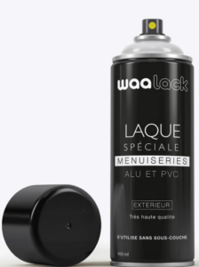Aérosol WAALACK Rénolaqueur laque spéciale menuiseries alu et PVC